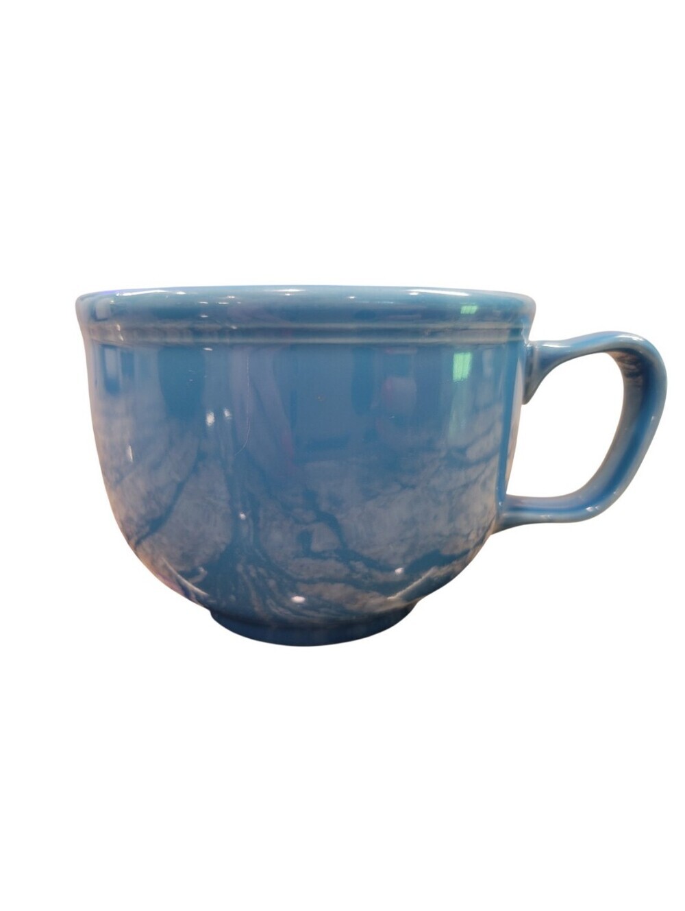 Fiesta® Peacock Jumbo Mug | Large Blue Coffee Cup | Homer Laughlin USA